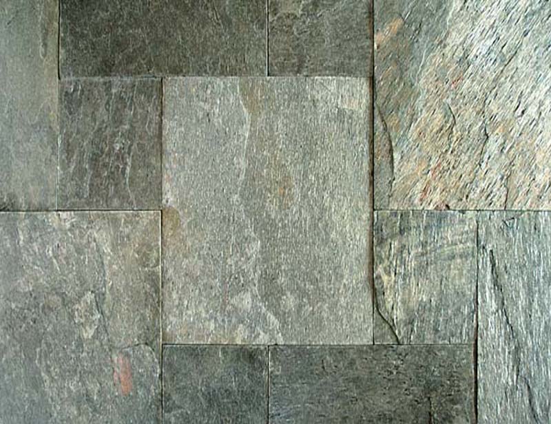 Silver Shine Natural Slate stone flooring tiles direct from factory