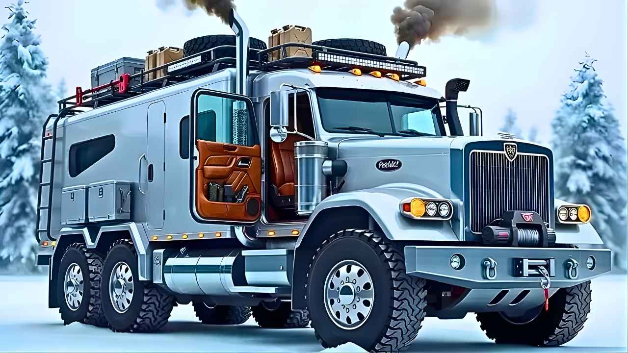 Peterbilt 6×6 Motorhome 2026: autocaravana todoterreno con potencia extrema, lujo y diseño innovador