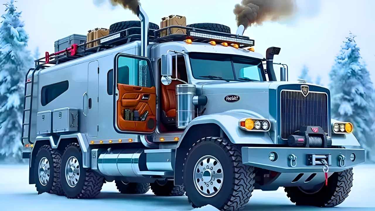 Nuevo Peterbilt 6×6 Motorhome 2026: aventura extrema con confort premium