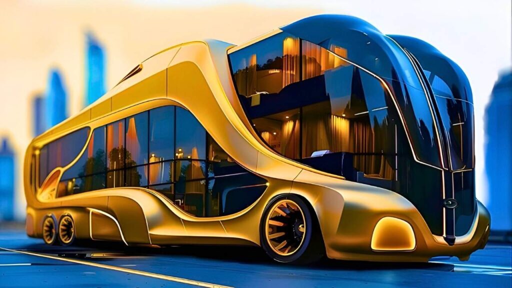 Futuristic Motorhome 2026: diseño vanguardista y confort inteligente