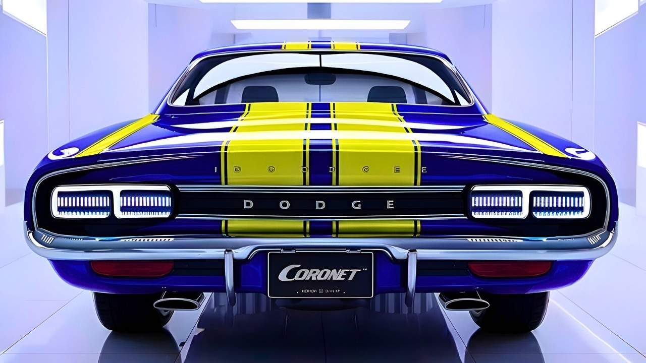 Dodge Coronet 440 2026: el muscle car clásico reinventado