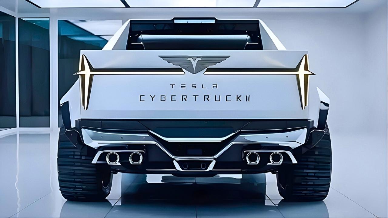 Tesla Cybertruck 2026: la pickup futurista revelada