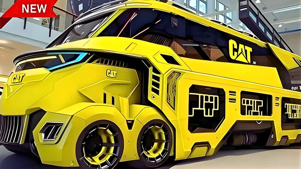 Caterpillar Motorhome: potencia, resistencia y lujo todoterreno