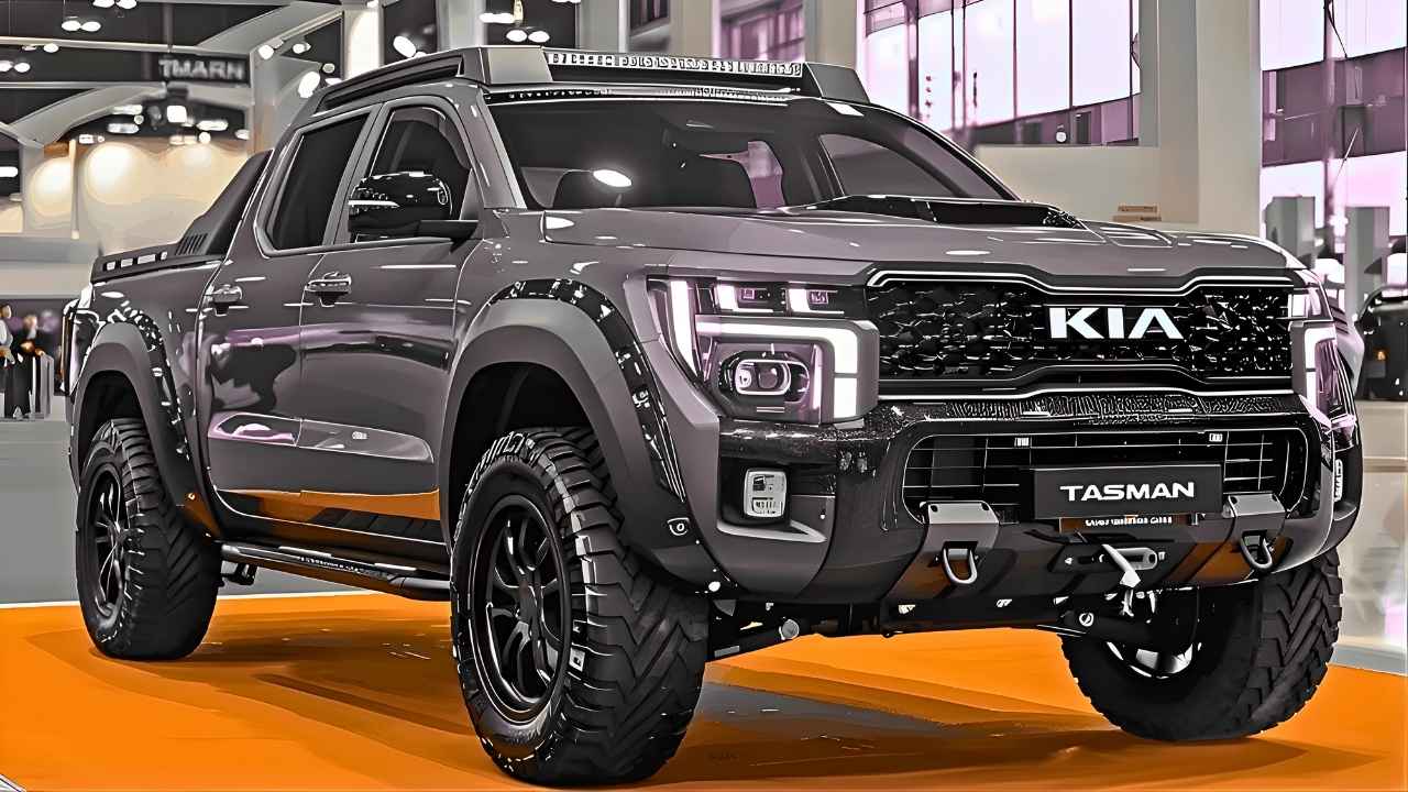 Kia Tasman Pickup 2026: la nueva camioneta que combina potencia, estilo y tecnología